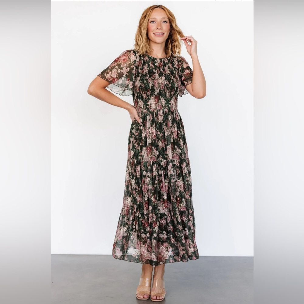 Baltic Born Mara Embroidered Tulle Dress